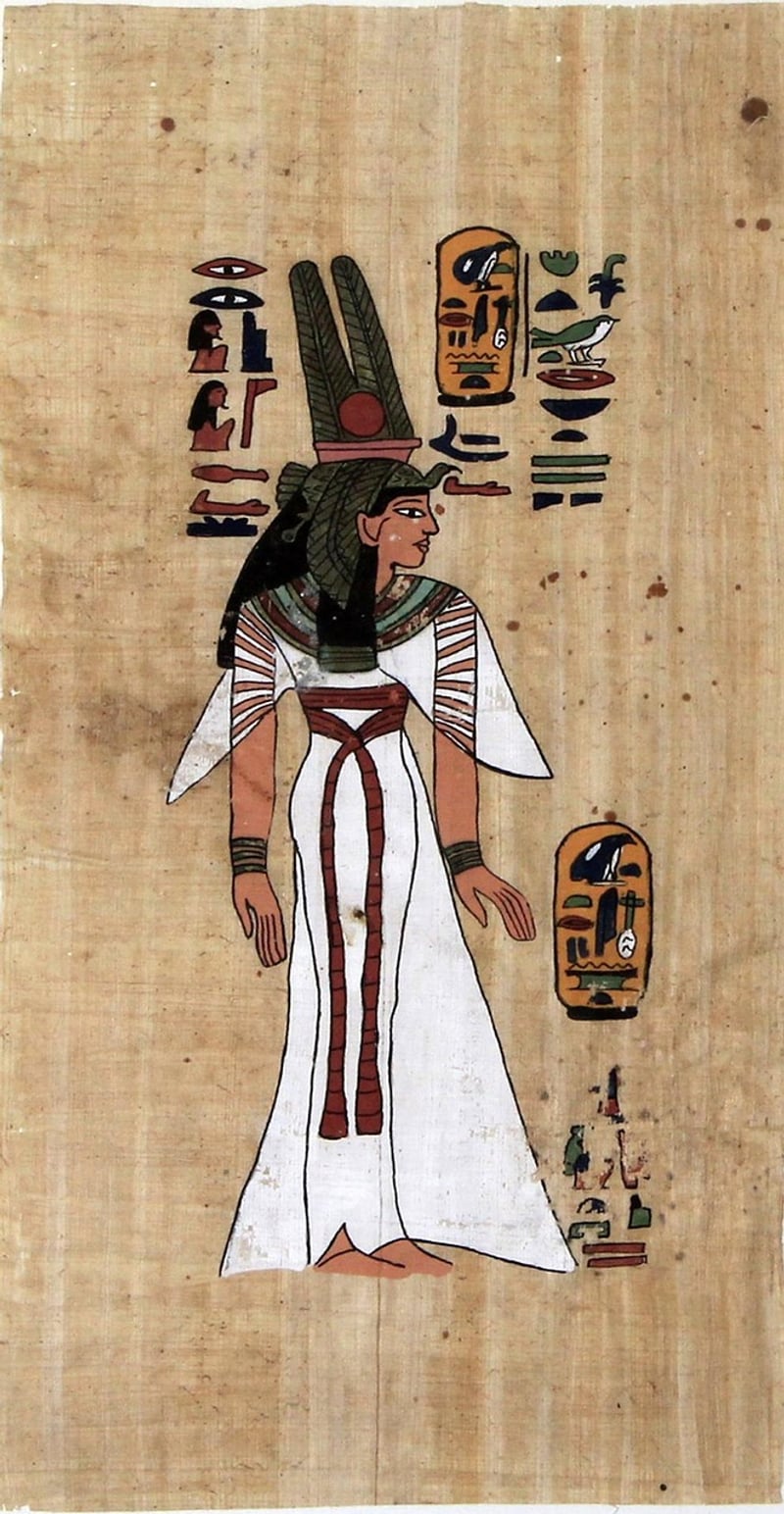 Ancient Egyptian sundial